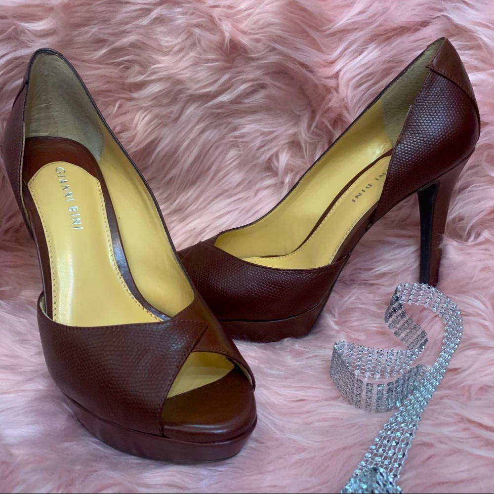 Dark Sepia Heels